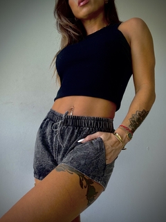 SHORT LAVADO COTTE - GINA
