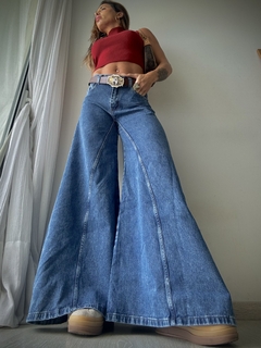 JEANS PALLAZO GIAM - comprar online