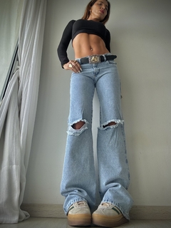 WIDE LEG MIA SNOW TIRO BAJO