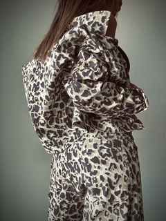 CHAQUETA DENIM PRINT - comprar online