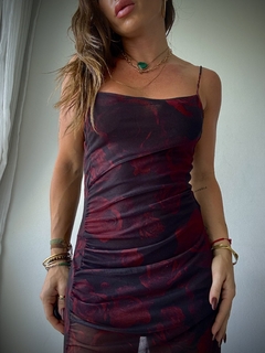 VESTIDO JADEN TRANSPARENCIA - tienda online