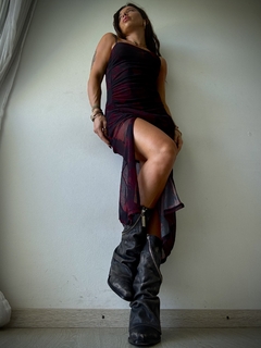 VESTIDO JADEN TRANSPARENCIA - tienda online