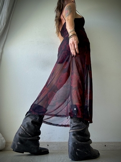 VESTIDO JADEN TRANSPARENCIA - comprar online