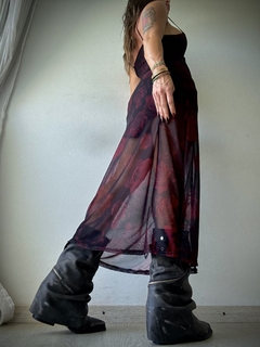 VESTIDO JADEN TRANSPARENCIA