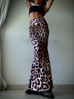 FALDA SIRENA PRINT - GINA