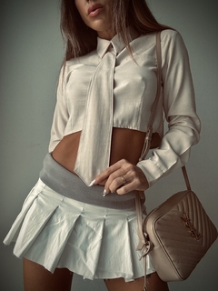 CAMISA CROP BRITSU - tienda online
