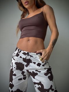 DENIM RECTO COW