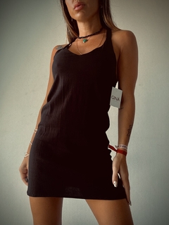 VESTIDO INDIGO LINO - comprar online