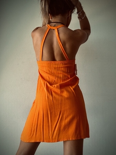 Imagen de VESTIDO INDIGO LINO