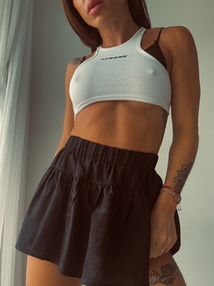 SHORT FALDA BRAZIL - GINA