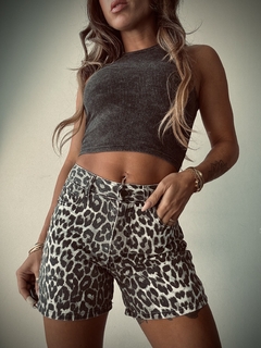 BERMUDA JOSY LEOPARD