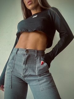 WIDE CARGO MIA GREY - tienda online