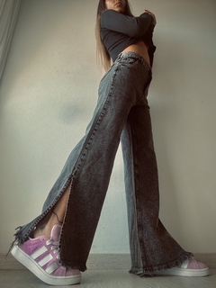 WIDE LEG MIA SNOW BLACK TAJO - tienda online