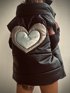 MAXICHALECO CUORE LEATHER - tienda online