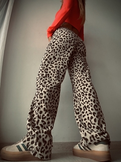 WIDE ANTONIA LEOPARD - GINA