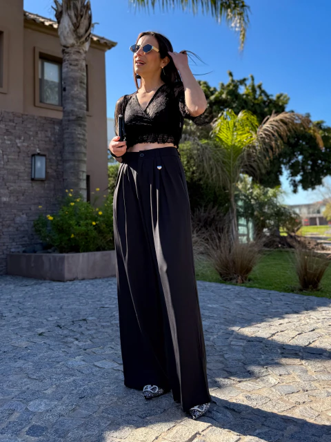 Pantalon Bonny negro