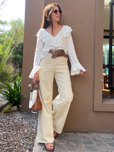 Pantalon Jean Capri - comprar online