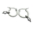 AG-437 Argolla con Estrellita x 1 par - comprar online