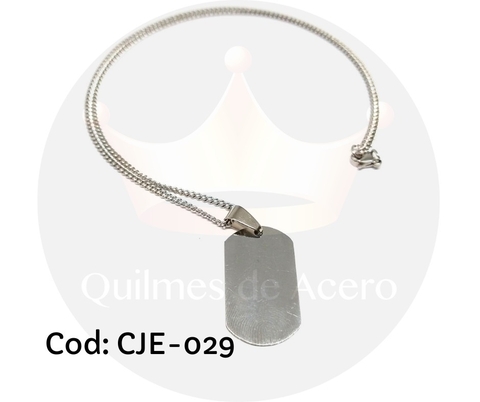 CJE-029 Conjunto Econ. Chapa Militar x1u - comprar online