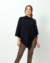 poncho botones fibra - tienda online