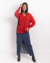 Sweater Escote V Oversize - Tejidos Liberati