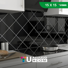 Azulejo Color Negro 15x15 m2