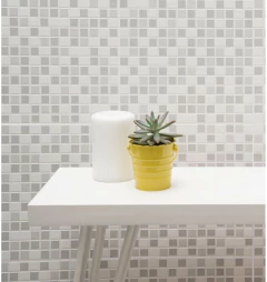 Cerámica 33x33 Mix Plata Revestimiento Pared - tienda online