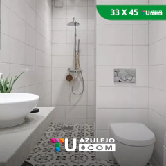 Cerámica 33x45 Blanco Satinado