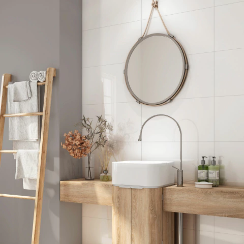 Cerámica 30x62 Blanco Brillante - comprar online