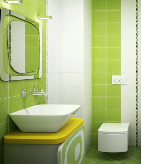 Azulejo de Color Verde Lima 15x15 m2