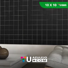 10x10 m2 - Negro Mate Piscina / Pileta - Revestimiento / Cerámica en internet