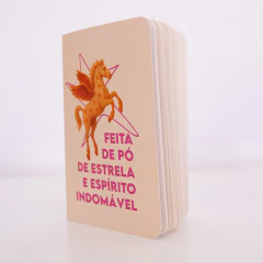 Caderninho pocket 9 x 13,5 cm - Individual - Estrela Torta