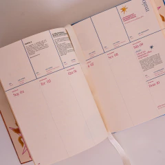 Pack Galope Alado - 1 Agenda Estrela Torta + 1 Caderno Asas para Voar + Guia digital de Previsões 2026