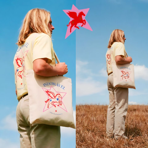 Ecobag Algodão Natural