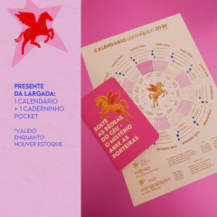 Pack Galopeira da Galáxia - 1 Agenda Estrela Torta + 1 Caderno Asas + Guia digital de Previsões 2026 + 3 caderninhos pocket - comprar online