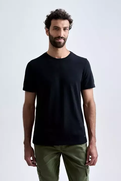 Camiseta Rustic Caicos Preto