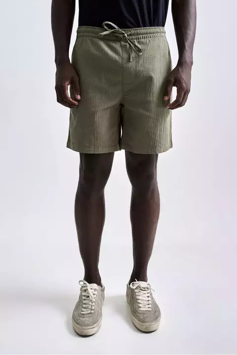 Shorts Comfort Ruga Verde