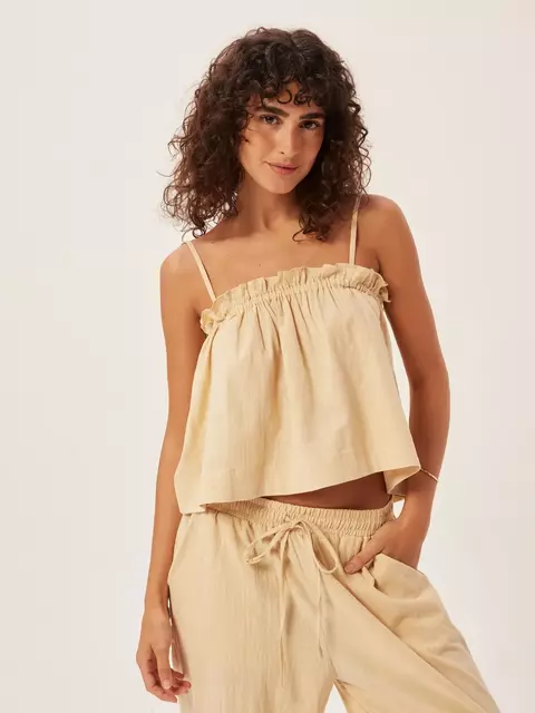 Blusa Alça Ipa Areia - comprar online