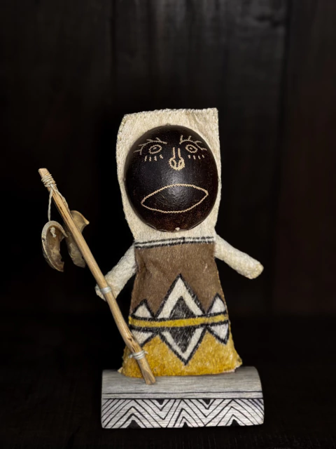 BONECO DE TURURI BOLA PRETA