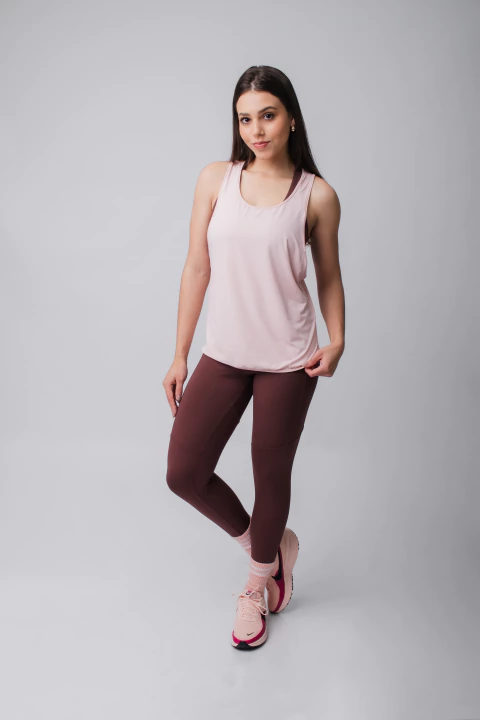 Regata Feminina Confort Thermodry Rosa Bebê - comprar online