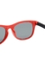 Oculos de Sol Infantil Vermelho e Preto POLARIZADO