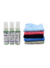 KIT 3 LIMPA LENTES + 3 FLANELA MAGICA MICROFIBRA