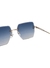Óculos de Sol Capri Dourado Azul