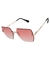 Óculos de Sol Capri Dourado Rosa Degradê - loja online
