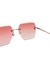 Óculos de Sol Capri Dourado Rosa Degradê - Cacife Brand