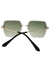 Óculos de Sol Capri Dourado Verde Degradê - comprar online