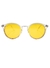 Óculos de Sol Taj Transparente e Amarelo - Cacife Brand