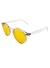 Óculos de Sol Taj Transparente e Amarelo - Cacife Brand