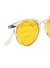 Óculos de Sol Taj Transparente e Amarelo - loja online