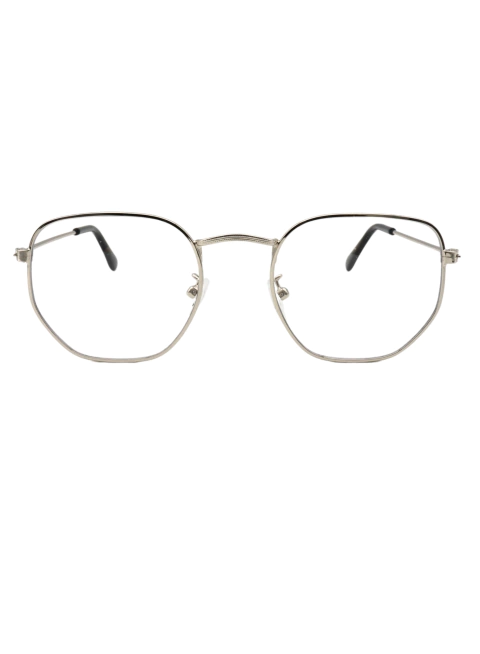 Armação para Grau Hexagonal Prata